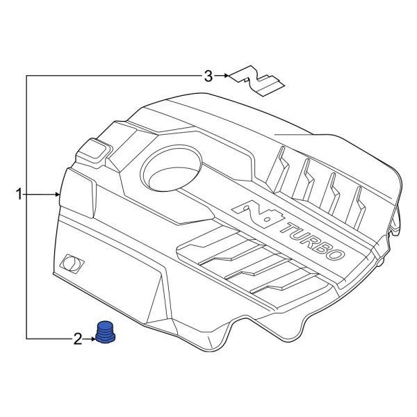 Engine Cover Insulator