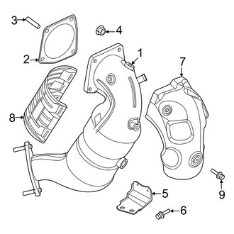 Hyundai OE - Exhaust System - Manifold