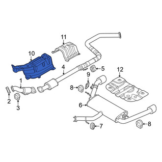 Hyundai OE - Front Floor Pan Heat Shield