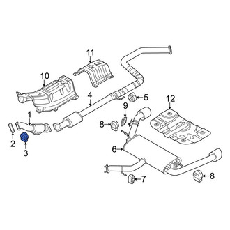 Hyundai OE - Exhaust System Hanger