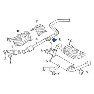 Hyundai OE - Exhaust System Hanger