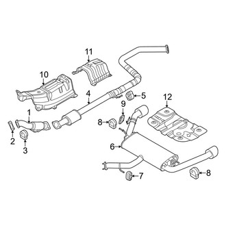 Hyundai OE - Exhaust System - Exhaust Components