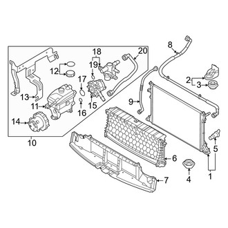 Hyundai OE - Cooling - Radiator & Components (Power Electric)