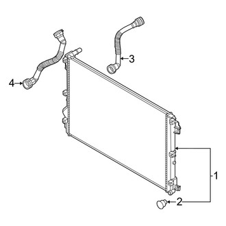 Hyundai OE - Cooling - Radiator & Components (Low Temp), (Limited / SE / SEL)