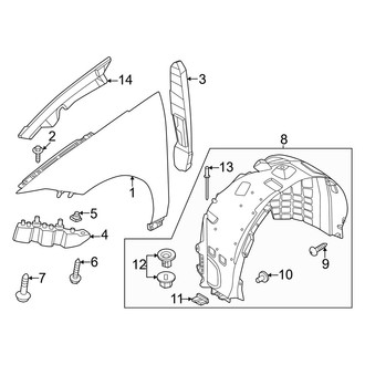 Hyundai OE - Fender & Components