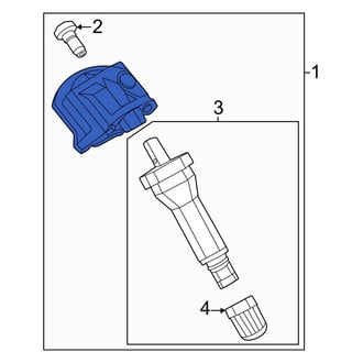Hyundai OE - Tire Pressure Monitoring System (TPMS) Sensor