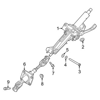 Hyundai OE - Steering Column Assembly