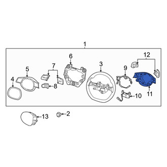 Hyundai OE - Steering Wheel Back Cover