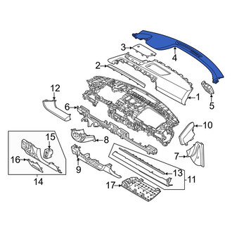 Hyundai OE - Upper Instrument Panel Cover