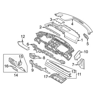 Hyundai OE - Instrument Panel Components