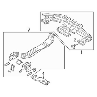 Hyundai OE - Instrument Panel - Ducts