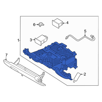 Hyundai OE - Front Glove Box Housing
