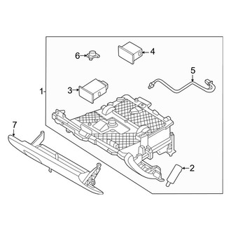 Hyundai OE - Instrument Panel - Glove Box