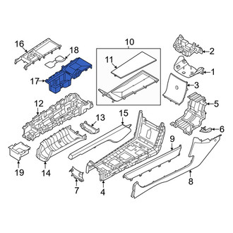 Hyundai OE - Console Cup Holder