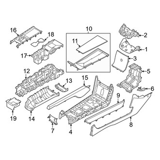Hyundai OE - Front Console
