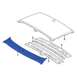 Hyundai OE - Front Roof Header Panel