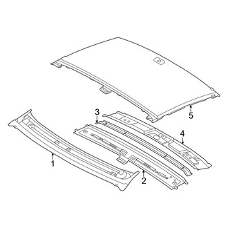 Hyundai OE - Roof & Components (With Panoramic Roof)