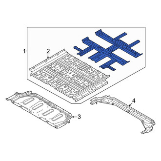 Hyundai OE - Front Floor Pan