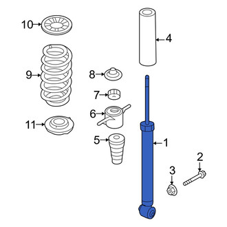 Hyundai OE - Rear Suspension Shock Absorber