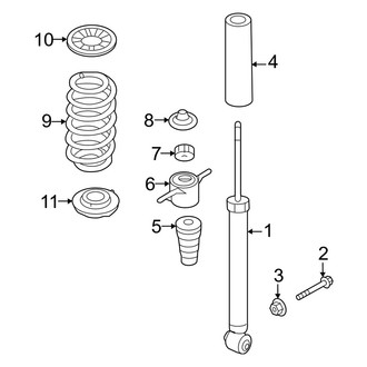 Hyundai OE - Rear Suspension - Shocks & Components