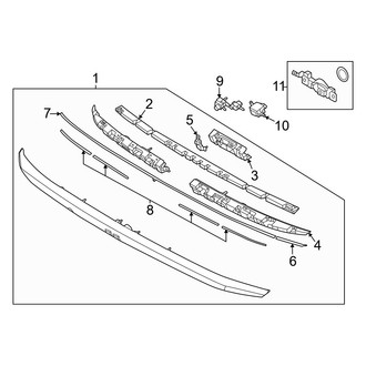 Hyundai OE - Trunk Lid - Spoiler