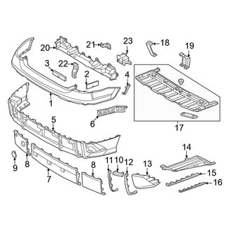 Hyundai OE - Rear Bumper - Bumper & Components