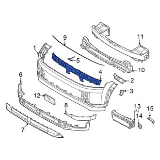 Hyundai OE - Front Bumper Cover Reinforcement
