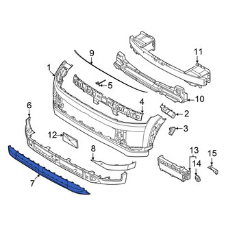 Hyundai OE - Front Center Bumper Trim