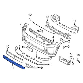 Hyundai OE - Front Inner Bumper Trim