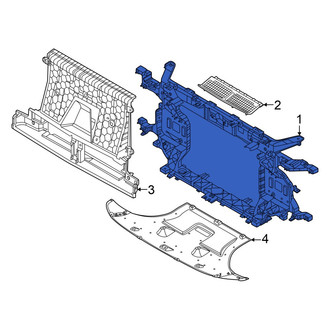 Hyundai OE - Front Radiator Support Panel