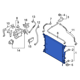 Hyundai OE - Drive Motor Inverter Cooler