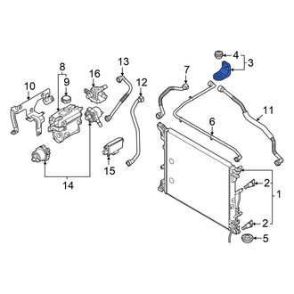 Hyundai OE - Inverter Cooler Bracket