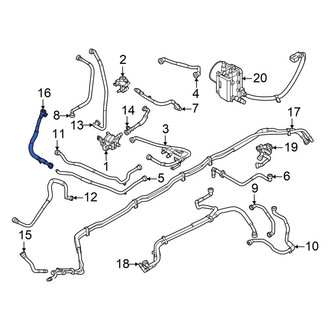 Hyundai OE - Engine Coolant Pipe