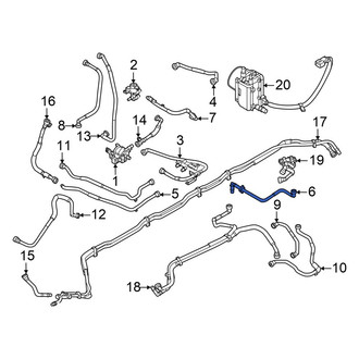Hyundai OE - Engine Coolant Pipe