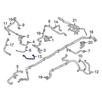 Hyundai OE - Engine Coolant Pipe