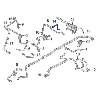 Hyundai OE - Drive Motor Battery Pack Coolant Hose