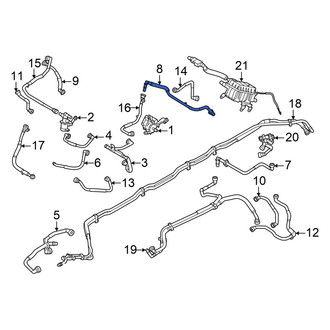 Hyundai OE - Drive Motor Battery Pack Coolant Hose