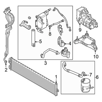 Hyundai OE - Air Conditioner & Heater - Condenser, Compressor & Lines (Condenser & Compressor)