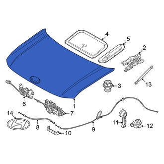Hyundai OE - Front Hood Panel