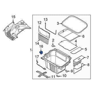 Hyundai OE - Front Hood Contact Switch