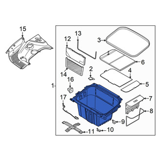Hyundai OE - Front Trunk Floor Storage Box
