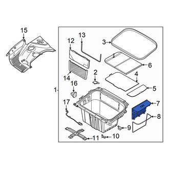Hyundai OE - Front Battery Cover