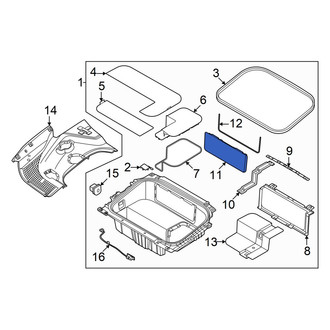 Hyundai OE - Front Trunk Trim Panel