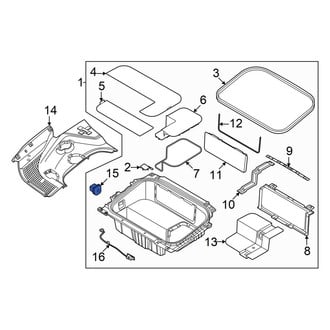 Hyundai OE - Front Hood Contact Switch