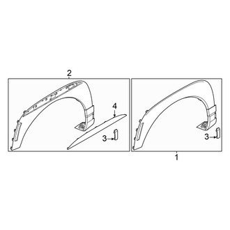 Hyundai OE - Fender - Exterior Trim