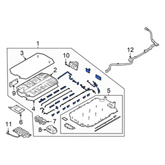 Hyundai OE - Drive Motor Battery Pack Assembly