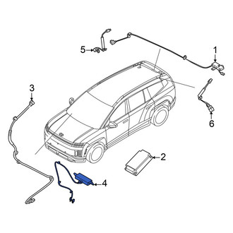 Hyundai OE - GPS Navigation System Antenna