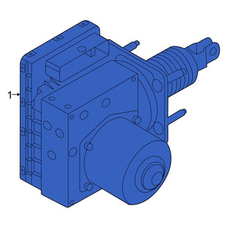 Hyundai OE - ABS Hydraulic Assembly