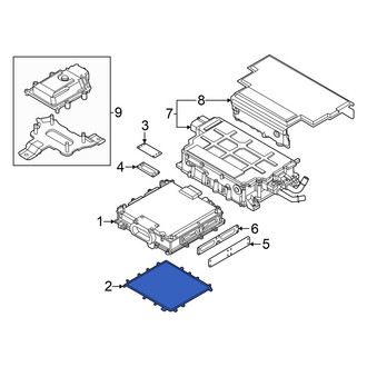 Hyundai OE - Drive Motor Inverter Cover Gasket