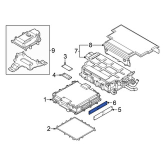 Hyundai OE - Drive Motor Inverter Cover Gasket